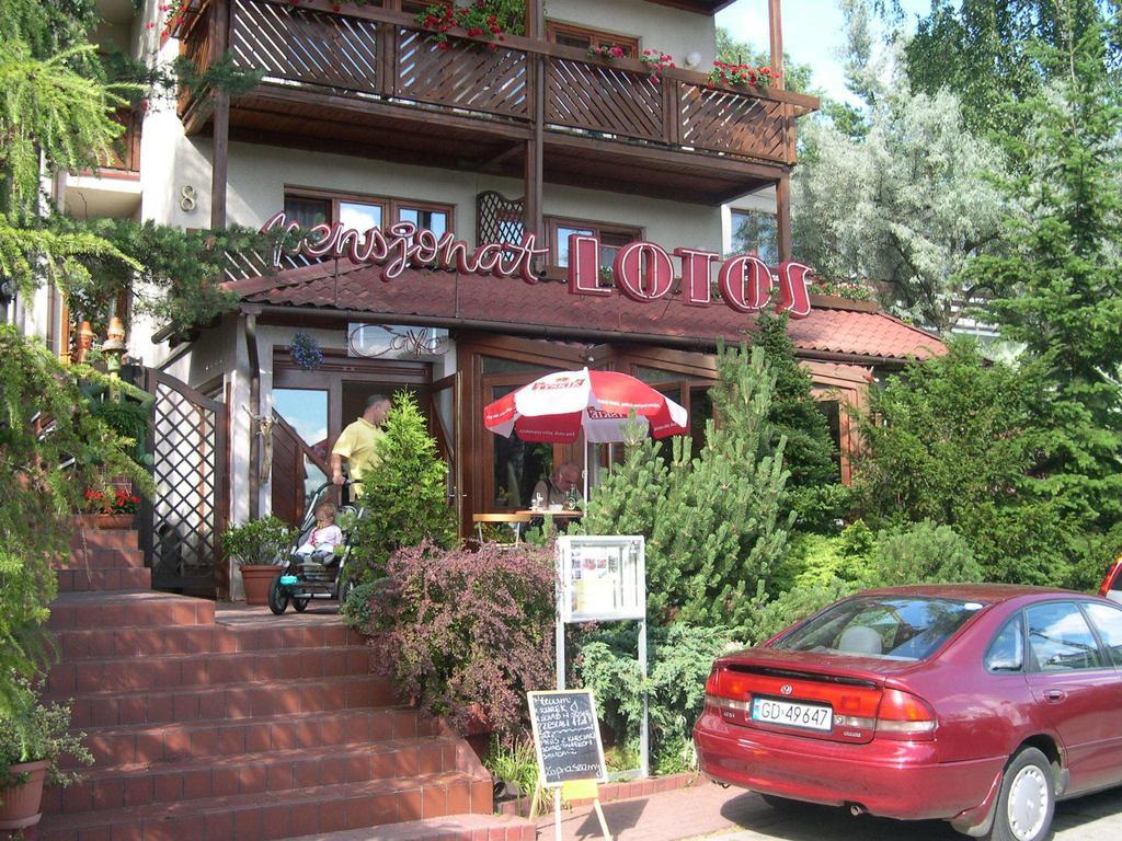 Pensjonat Lotos Krynica Morska Dış mekan fotoğraf